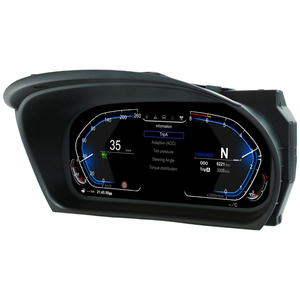 สำหรับ BMW ซีรีส์ 3 E90/E91/E92 ปี 2005-2012 ไม่มีระบบ 12.3 นิ้ว 1920*720 LCD หน้าจอแสดงผลมาตรวัดความเร็วรอบเครื่องยนต์ ระบบ Linux - Product Image 5