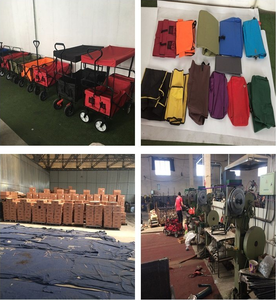 TC1016折りたたみ式ヘビーデューティービーチカート全地形対応ワゴンカートビーチユーティリティワゴン折りたたみワゴン - Product Image 5