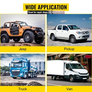 زاحف قابل للطي 400 رطل مع ارتفاع قابل للتعديل ، زاحف إصلاح سيارة قابل للطي يصل إلى 66 بوصة - Product Image 5