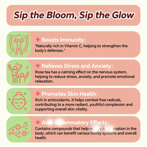 Té de Hierbas de Capullos de Rosa Secos Alpenliebe OEM, 100% Puro, Sin Aditivos Artificiales, Té Natural para la Belleza, en Bolsitas, Caja/Bolsa, 50g - Product Image 3