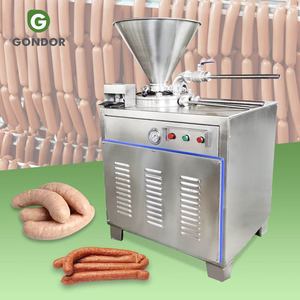 Machine à Embosser les Saucisses Horizontale Automatique Hydraulique avec Pédale pour la Fabrication de Saucisses et de Chorizos - Product Image 1