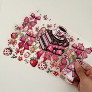 Envolturas para Vasos con Diseño de Niña y Mamá, Protección UV DTF para Vasos de 16 Onzas, Transferencias para Envolver Vasos con Diseño UV DTF, Adhesivo UV DTF - Product Image 5