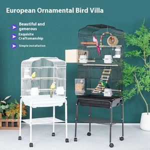 Villa Mynah Cockatiel Lovebird pappagallino allevamento di grandi dimensioni in metallo gabbia per <span class=keywords><strong>uccelli</strong></span> per pappagalli - Product Image 2