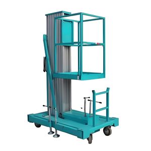 Hợp Kim Nhôm Duy Nhất Cột Nâng Trên Không Làm Việc Nền Tảng 5 Meter Nền Tảng Cắt Kéo Thang Máy Thủy Lực <span class=keywords><strong>Mini</strong></span> Lift - Product Image 1