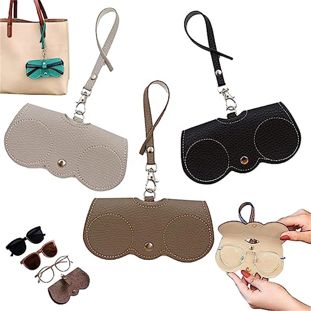 Сумка-органайзер для очков из мягкой кожи