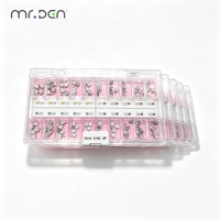 Mr.Den Offre Spéciale Brackets Orthodontiques Métalliques MIM MBT 018/022 345 avec Crochet, Fixables, pour Traitement Orthodontique