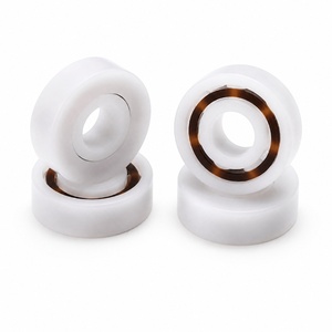 Rodamiento de Bolas de Plástico POM con Jaula de Nylon y Bolas de Vidrio 6801 12x21x5mm para Procesamiento de Alimentos - Product Image 1