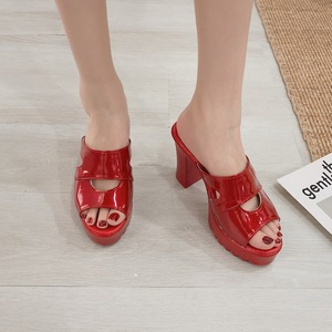 Sals รองเท้าส้นสูงส้นหนาแบบมืออาชีพแฟชั่นฤดูร้อน - Product Image 2