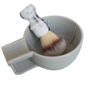 Dishi gros <span class=keywords><strong>pas</strong></span> <span class=keywords><strong>cher</strong></span> hommes soins rasage meilleure qualité synthétique noeud résine poignée blaireau - Product Image 6