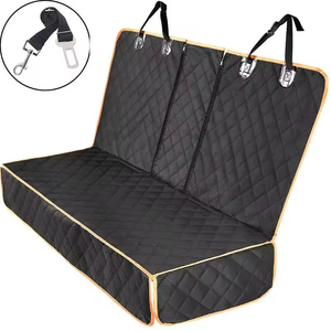 <span class=keywords><strong>Funda</strong></span> de Asiento de Coche <span class=keywords><strong>para</strong></span> <span class=keywords><strong>Perros</strong></span> y Gatos, con Estampado Oxford, Impermeable, Antideslizante, con Hebillas Ajustables, Compatible con Asientos de Banco y Reposabrazos Central - Product Image 6