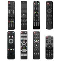 Molde privado 45 teclas función completa cantante TV control remoto para TV STB