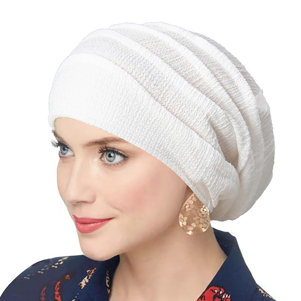 Elegant Solid Color Turban Hijab Head Wrap for All Occasions