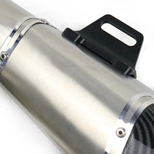 Silencieux d'échappement de moto en Fiber de carbone pour Nmax FZ1 R6 R15 R3 <span class=keywords><strong>ZX6R</strong></span> ZX10 Z900 CBR1000 GSXR1000 PCX125 PCX150 - Product Image 4