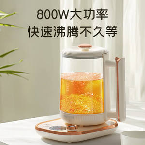 Hervidor eléctrico AUX de 1.8L con temperatura constante, multifunción, para preparar té, con función para mantener el calor y apagado automático para uso doméstico. - Product Image 6