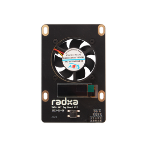 บอร์ดขยายส่วนบน Penta SATA HAT ออกแบบมาเป็นพิเศษสำหรับฮาร์ดแวร์ Radxa Penta SATA HAT - Product Image 1
