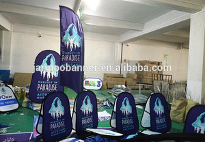 Support de bannière publicitaire personnalisé imprimé avec design gratuit, sublimation par transfert thermique, bannière pop-up - Product Image 5