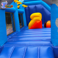 Personnalisation d'usine thème baleine château de rebond gonflable videur gonflable toboggan parc enfants enfants aire de jeux gonflable