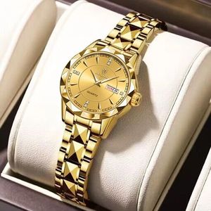 Relojes Binbond 5552 B5552 con Movimiento de Cuarzo, Reloj de Marca de Primera Calidad, Reloj de Lujo para Hombre con Correa de Acero Inoxidable, Fecha y Día de la Semana, para Parejas - Product Image 4