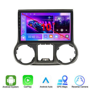 Reproductor de Navegación GPS para Auto Rhythm de 10 Pulgadas, Conexión Wifi Estable, para Viajes de Larga Distancia, Estéreo para Auto para Jeep JK Wrangler - Product Image 1
