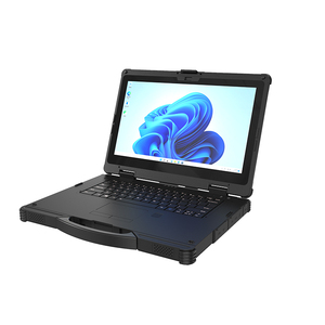 Gồ ghề máy tính xách tay 14 "Ai PC 32GB RAM + 256GB Rom <span class=keywords><strong>Windows</strong></span> 11 <span class=keywords><strong>Pro</strong></span> 1000 nits 5 gam GPS MIL-STD-810H IP65 công nghiệp máy tính xách tay máy tính - Product Image 4