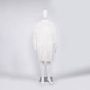 Grosir Desain Khusus Premium Medis <span class=keywords><strong>Dental</strong></span> Tanpa Tenunan Uniseks Dapat Dipakai Ulang <span class=keywords><strong>Sms</strong></span> Lengan Panjang Mantel <span class=keywords><strong>Lab</strong></span> Sekali Pakai dengan Manset Elastis - Product Image 4