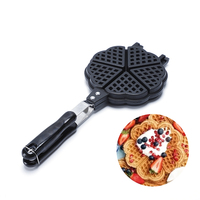 Gaufrier antiadhésif en aluminium pour gaufres et aliments - Plaque de cuisson pour gaufres