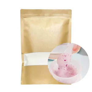 Naturale di Rosa Petalo di Rosa Hydro gelatina Viso Whitening Idratante Peel Off Del Viso In Polvere Morbida Maschera 500g