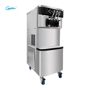 High yield BT spaghetti syrup snow making gelato helado suave softy cone price maker commercial soft serve ice cream machine