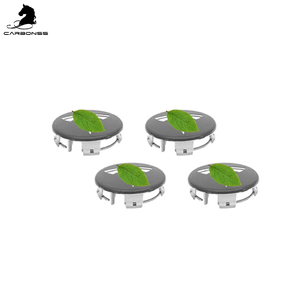 Emblème de voiture rouge argenté, étiquette Logo de voiture, <span class=keywords><strong>Center</strong></span> de roue pour Tesla modèle 3 - Product Image 5