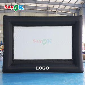 Écrans de Projection de cinéma en <span class=keywords><strong>plein</strong></span> <span class=keywords><strong>air</strong></span> portables Sayok grand <span class=keywords><strong>prix</strong></span> d'écran de projecteur de film <span class=keywords><strong>gonflable</strong></span> - Product Image 1