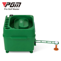 Dispensador de Pelotas de Golf Multifunción con Sensor Infrarrojo PGM JQ017, con Soporte para Palos de Golf, Material ABS, 30x34x42cm