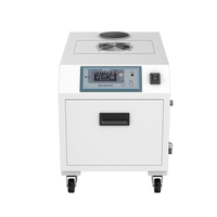 Humidificateur à ultrasons industriel à grande sortie de brouillard pour l'atelier de serre de champignons avec minuterie Fonction Wifi Contrôle mobile