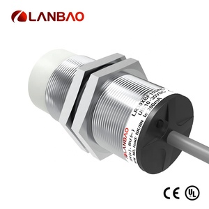 เซ็นเซอร์แบบเหนี่ยวนำ LANBAO ขนาดมาตรฐาน เส้นผ่านศูนย์กลาง 10 มม. 15 มม. สายเชื่อมต่อยาว 2 ม. ได้รับมาตรฐาน CE UL10-30v แบบ 3/4 สาย - Product Image 3