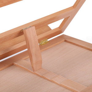 Chevalet <span class=keywords><strong>d</strong></span>'artiste portable Huixishi en bois de hêtre à 3 tiroirs réglables pour <span class=keywords><strong>artistes</strong></span> - Product Image 4