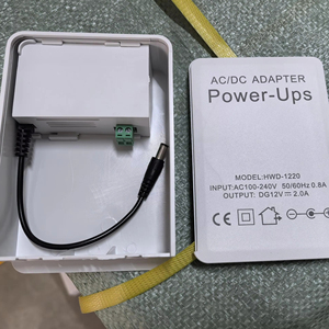 Adaptateur secteur CC/CA <span class=keywords><strong>12V</strong></span> <span class=keywords><strong>2A</strong></span> mini UPS étanche pour extérieur, alimentation de secours pour caméra de surveillance, tension et courant constants, connexion enfichable, anti-insectes - Product Image 2