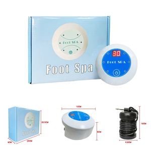 Bañera Grande para Spa de Pies con Limpieza Iónica y Desintoxicación, con Recipiente de Plástico para el Cuidado de los Pies y la Eliminación de Metales Pesados - Product Image 1