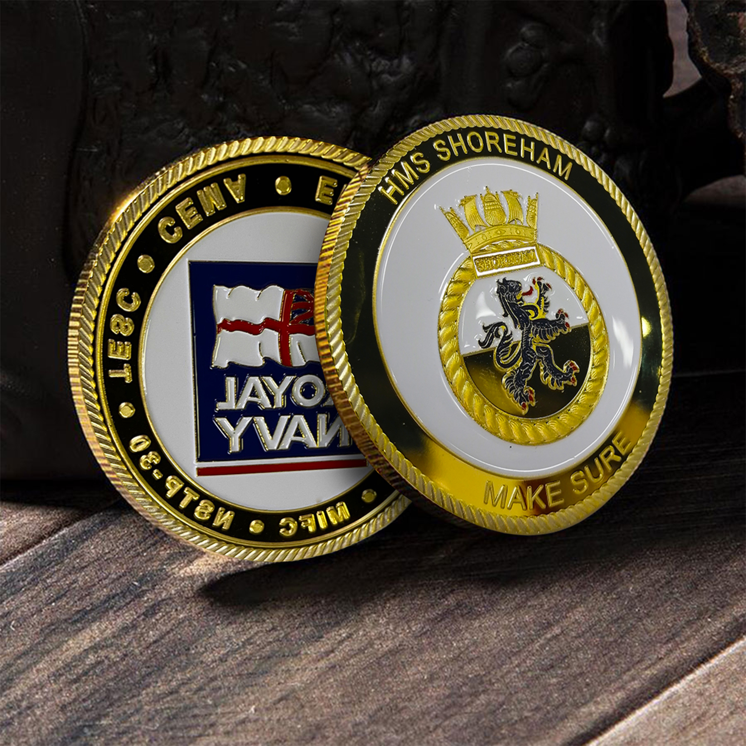 Недорогие эмалевые монеты 3D с золотым покрытием