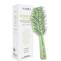 Boîte d'emballage pliable pour brosse à cheveux, conception gratuite, brosse à cheveux bouclés ventilée, démêlante