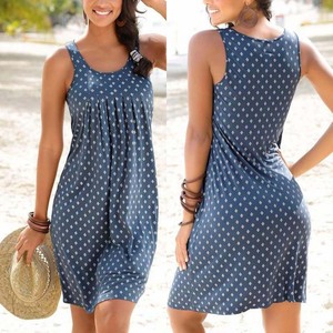 Vestidos Casuales para Mujer 2021 Moda de Verano para Mujer Sueltos sin Mangas para Fiesta de Noche Playa Vestidos Sexis de Fiesta para Mujer - Product Image 1