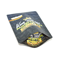 Sacs à fermeture éclair en Mylar imprimés à la chaleur, emballage en plastique de graines de chia, 3.5, 7g, 1oz