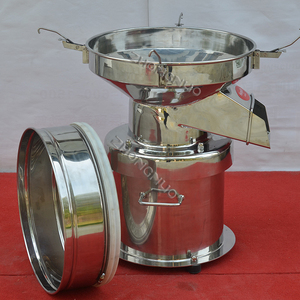 Criba Vibratoria Circular de Acero Inoxidable para Filtración de Leche en Polvo, Incluye Motor de Vibración y Criba Central - Product Image 2