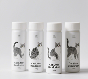 Désodorisant de litière pour chat pour les toilettes pour chats absorber les ingrédients naturels fournitures d'élimination des odeurs pour la litière pour chat - Product Image 1