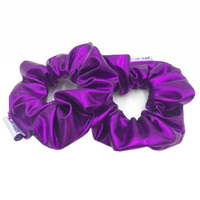 Chouchous de cheveux personnalisés avec étiquette impression personnalisée velours cuir Satin chouchous bandeau porte-queue de cheval accessoires de cheveux
