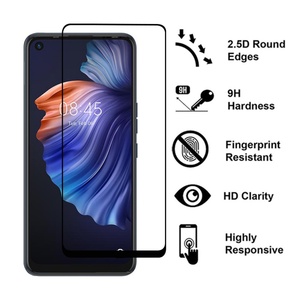 21D 0.3mm Anti-drop Mobile Phone <b>Screen</b> Protector for Tecno Camon 17 Thin Tempered Glass Protector Film - Product Image 2