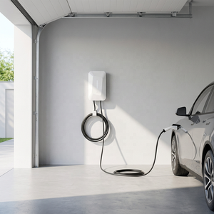 Station de recharge murale pour voiture électrique AC 32A 22KW Triphasée IP65 Carte magnétique/4G Garantie de 2 ans - Product Image 4