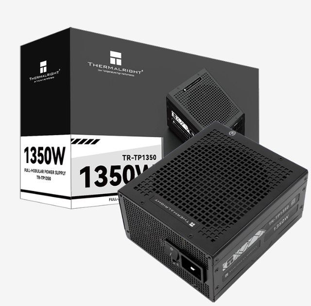 TR-TP1350 Rated 1350W Platinum Fully Modular ATX 3.0 Dual PCIe 5.0 Interface 1350W Power Supply