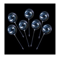 Großhandel Große 18 Zoll Frohe Weihnachten Alles Gute zum Geburtstag Hochzeit Klare Transparente PVC-Ballons mit Breiter Öffnung Bubble Bobo Ballon