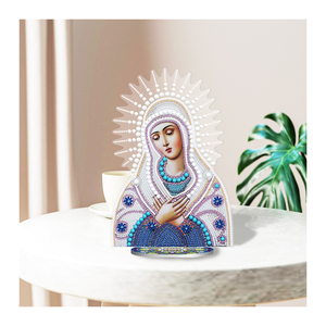 Ornements DIY Diamant Peinture Arbre <span class=keywords><strong>De</strong></span> Noël Ornements <span class=keywords><strong>De</strong></span> Table Décoratif Diamant Peinture Kit Fournitures - Product Image 1