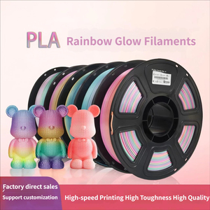 <b>PLA</b> Glow in Dark 3D Printing Filament Persistent Glow Red Blue Green Purple In Stock Direct Ship 1kg 1.75mm - Product Image 4