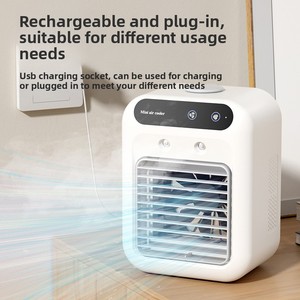 Ventilateur brumisateur USB portable en ABS pour la maison, rafraîchisseur de bureau mobile humidifiant pour dortoir - Product Image 6